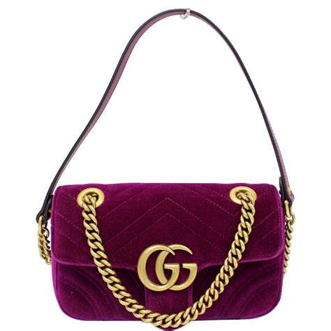 gucci marmont mini velvet second hand|gucci marmont velvet crossbody.